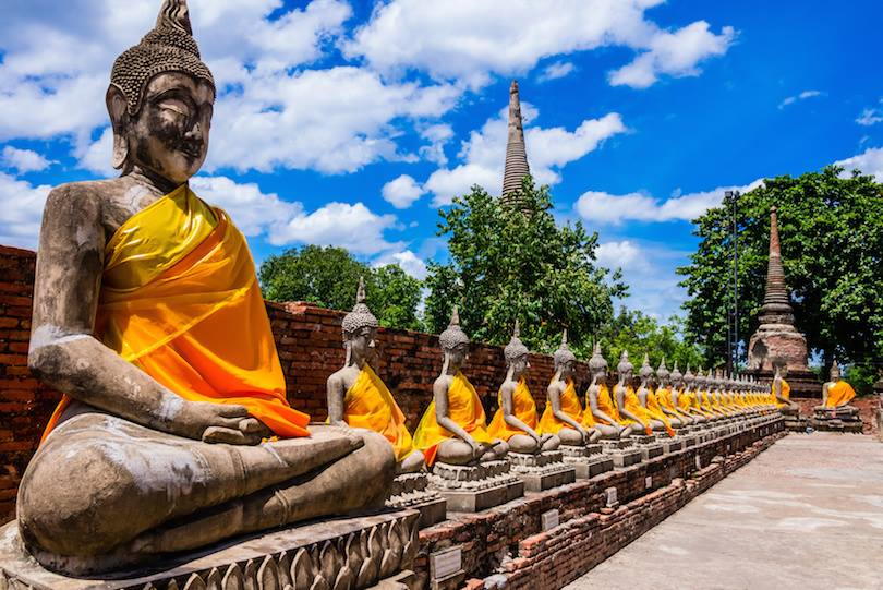 Parque histórico de Ayutthaya