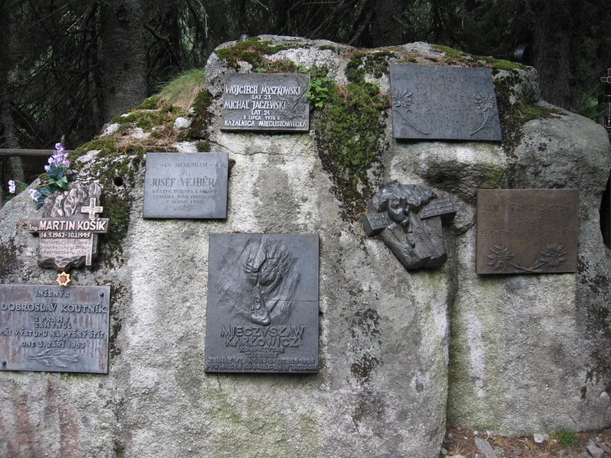 Symbolic Cemetery at Popradské Pleso