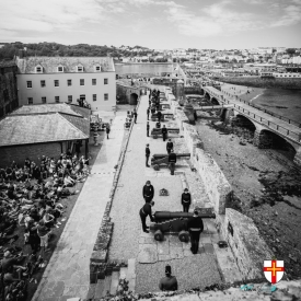 A  gun salute will be fired from Castle Cornet to mark each year of the Queen s life