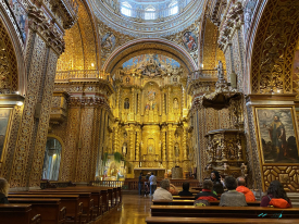 Altar The Church of the Society of Jesus by Elias Rovielo