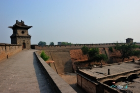 Ancient city walls of pingyao indeed