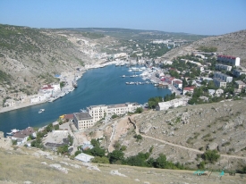 Balaklava bay Crimea Ukranie