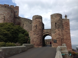 Bamburgh Castle gate