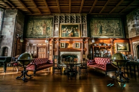 Bamburgh Castle interior