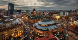 Besarabsky market in Kiev 