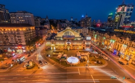 Besarabsky market in Kiev 