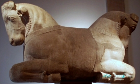 Bull protome Temple of Eshmun