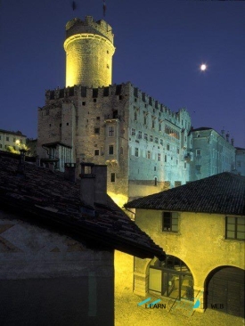 Buonconsiglio Castle in front