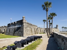 Castillo de San Marcos in St Augustine Florida