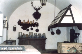 Castle Burresheim kitchen
