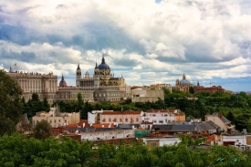 Catedral de la Almudena and Palacio Real de Madrid