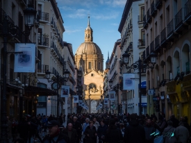 Cathedral Basilica of Our Lady of the Pillar and Calle de Alfonso I