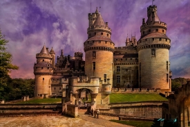 Chateau de Pierrefonds exterior