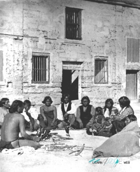 Cheyenne Indians confined at Fort Marion Saint Augustine