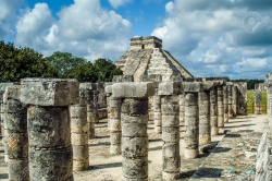 Chichen Itza columnas