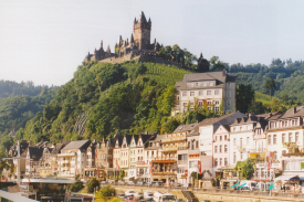 Cochem with Reichsburg roger w