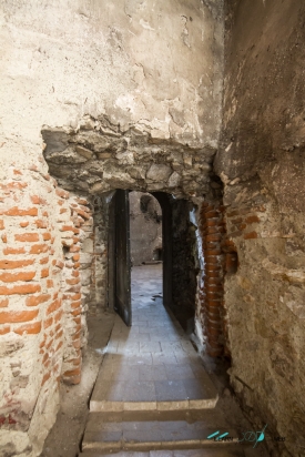 Corvin Castle interior wall