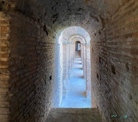 Exploring inside Aurelian Walls