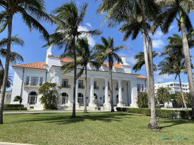 Exterior of Whitehall Palm Beach Florida
