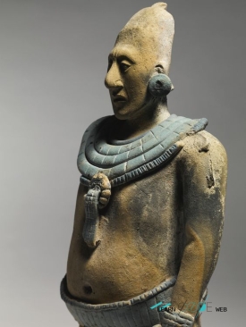 Fine Maya Standing Figure of a Nobleman Jaina