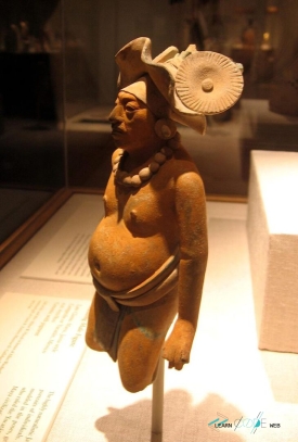 Fine Maya Standing Figure of a Nobleman Jaina 