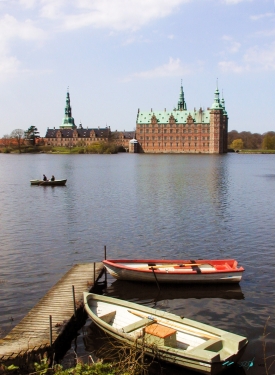 Frederiksborg Castle view