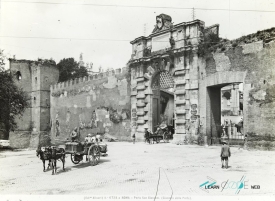 Gate in the Aurelian wall Rome