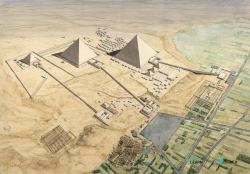Giza Necropolis during Old Kingdom