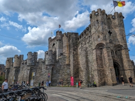 Gravensteen castle portal