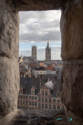 Gravensteen castle window