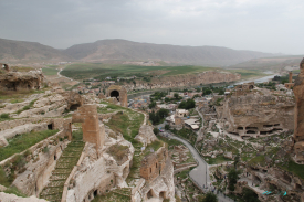 Hasankeyf Castle panoramic