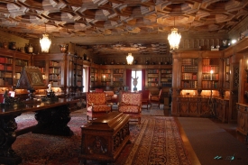 Hearst Castle Library interior Filosoph