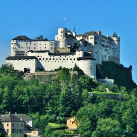 Hohensalzburg castle in Salzburg