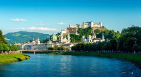 Hohensalzburg castle in Salzburg