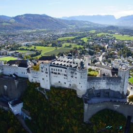 Hohensalzburg castle in Salzburg