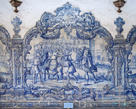 Igreja de Sao Francisco Salvador Cloister Azulejos