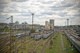 Kharkiv train station