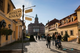 Ksiaz Castle town