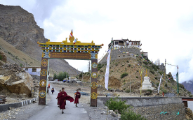 Kye Gompa Entrance