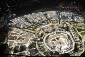 La meca vista desde la torre del reloj