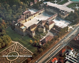 Ludwigsburg Palace aerial view