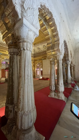 Mehrangarh Fort inside