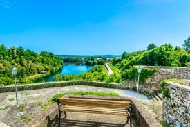 Ozalj Castle view to river