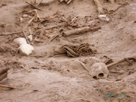 Pachacamac Inca ruins excavation