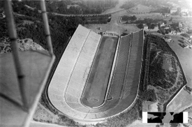 Panathenaic Stadium Kallimarmaro Athens Aerial photo of 