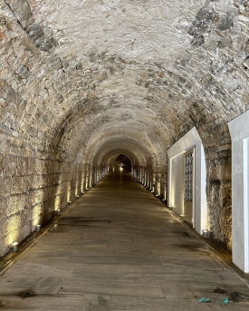 Panathenaic stadium tunnel
