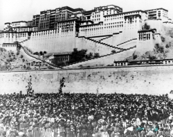 Potala Palace women gathered