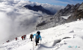 Rwenzori Mountains National Park peak