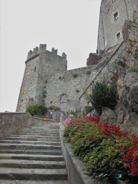 Sacra di San Michele Piedmont stairs
