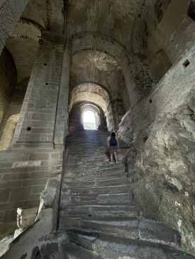 Sacra di San Michele escalinatas